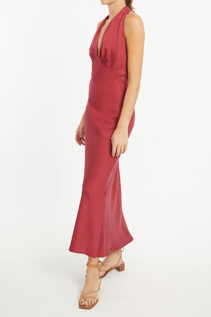 Sylvia, midi dress in Tencel